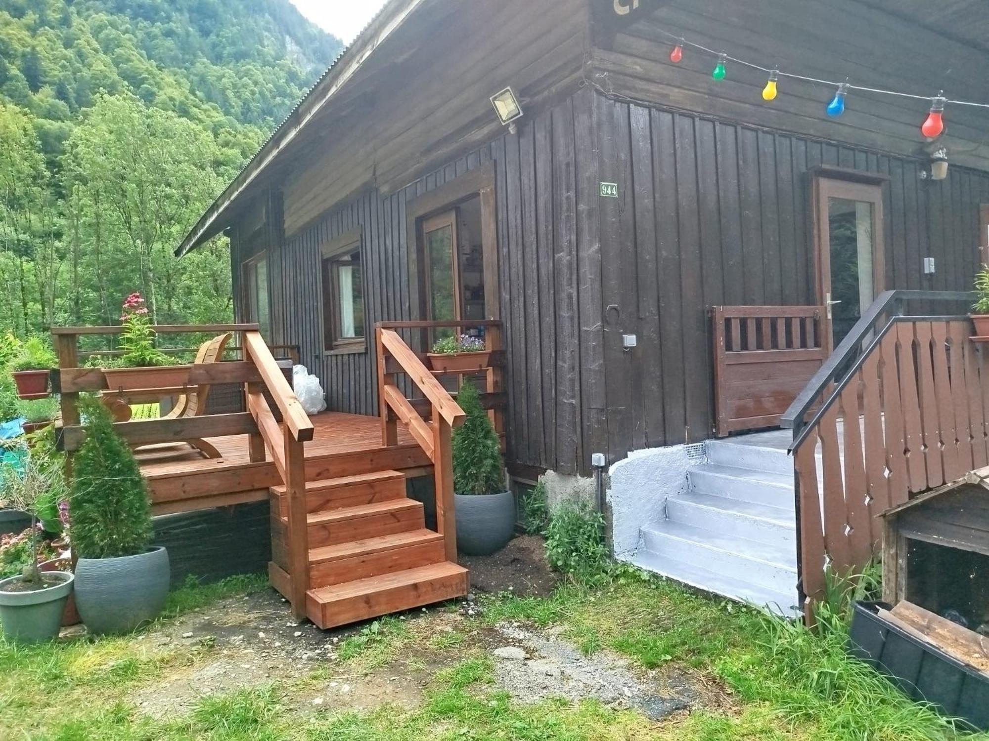 Chalet 8 Personnes + Grand Terrain Et Riviere Entremont Εξωτερικό φωτογραφία